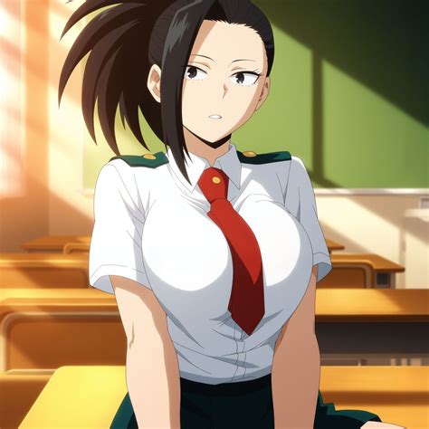 momo yaoyorozu nua|momo